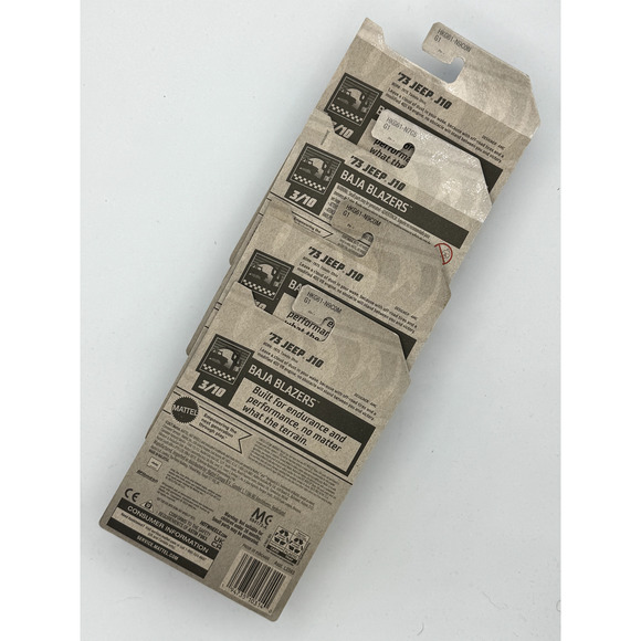 Hot Wheels '73 Jeep J10 Orange Baja Blazers 2023 Lot of 4 - Picture 2 of 2